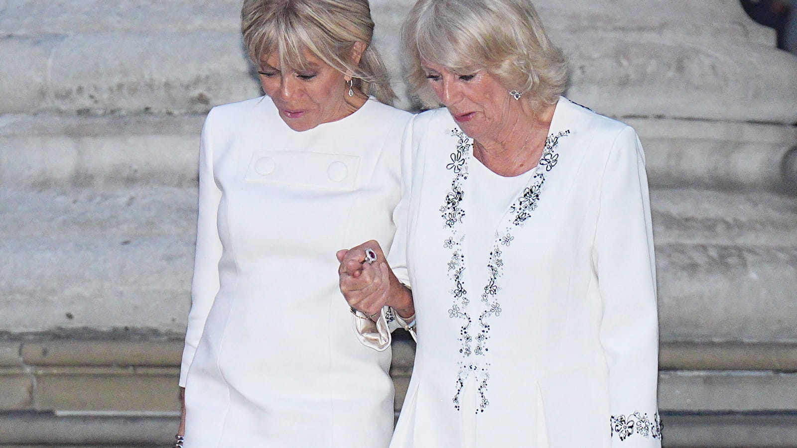 Brigitte Macron et la reine Camilla