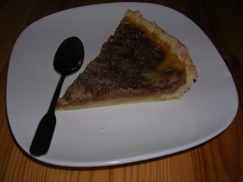 Tarte rhubarbe-noisette (Tarte dessert)