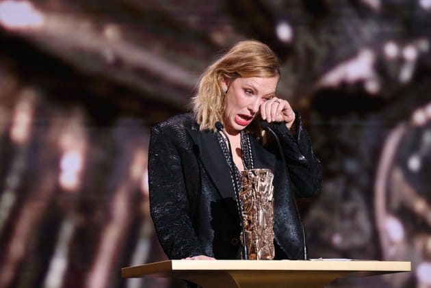 Les larmes d'&eacute;motion de Cate Blanchett