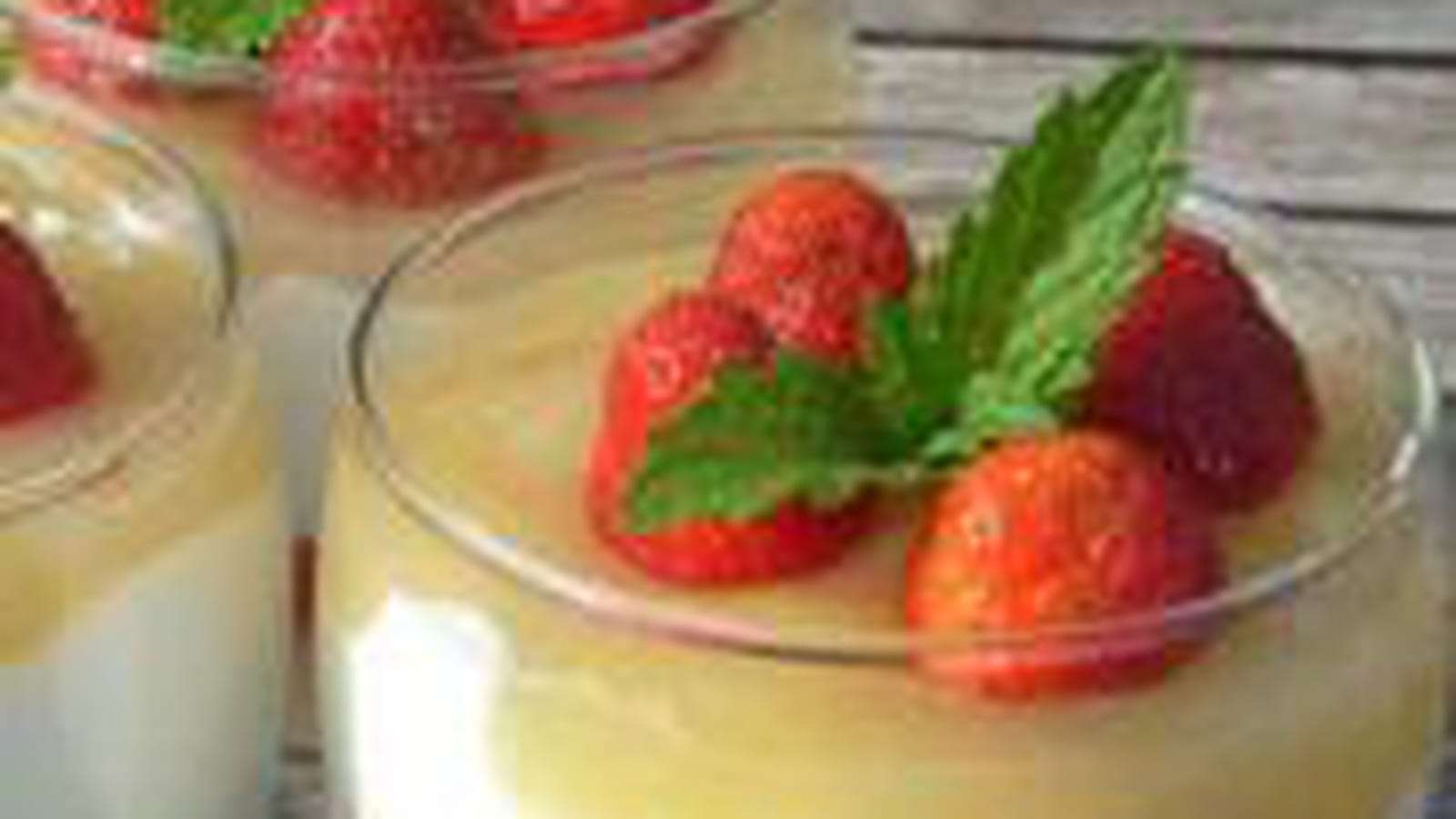Verrine pommes fraises