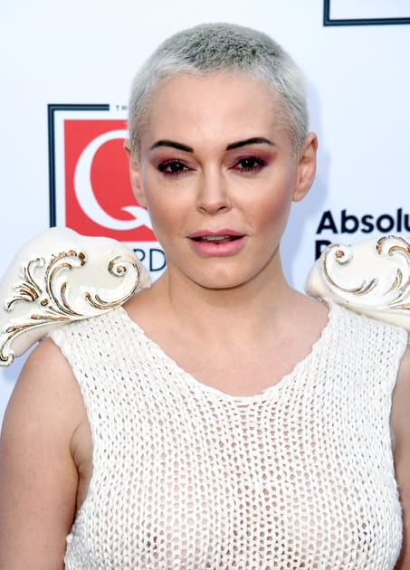 Flop&nbsp;: Rose McGowan et son maquillage trop charbonneux