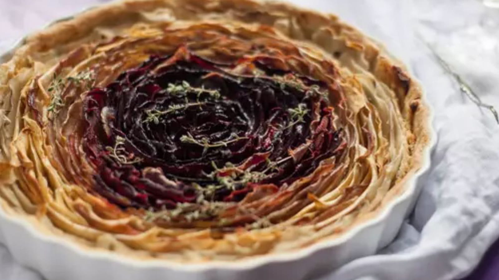Tartelettes fleur de légumes à l'huile d’olive et Balsamic Olive