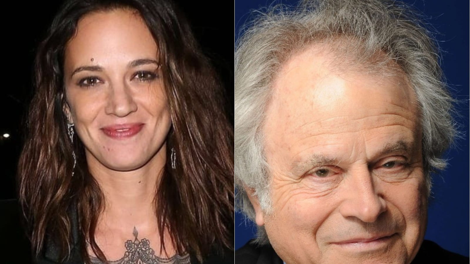  Asia Argento et Franz-Olivier Giesbert