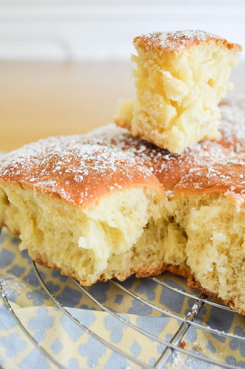 Brioche &agrave; la cr&egrave;me fra&icirc;che