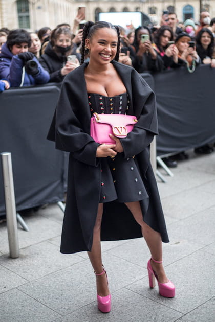 Paola Locatelli&nbsp; au d&eacute;fil&eacute; Valentino