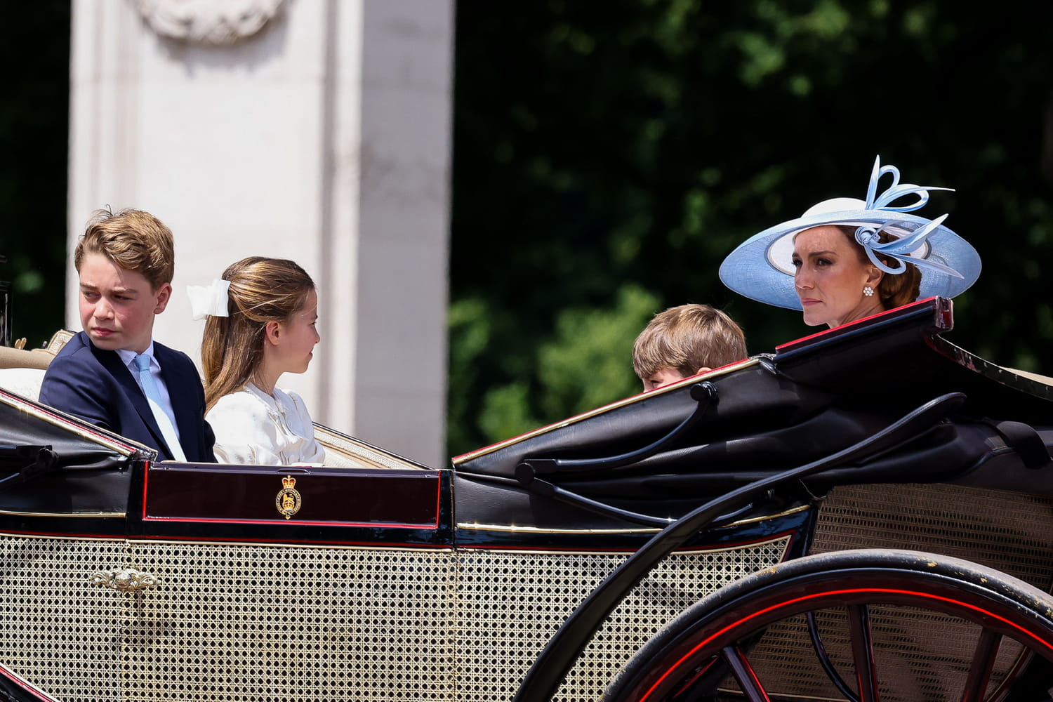 the carriage ride with her children goes wrong (video) the carriage ride with her children goes wrong (video)