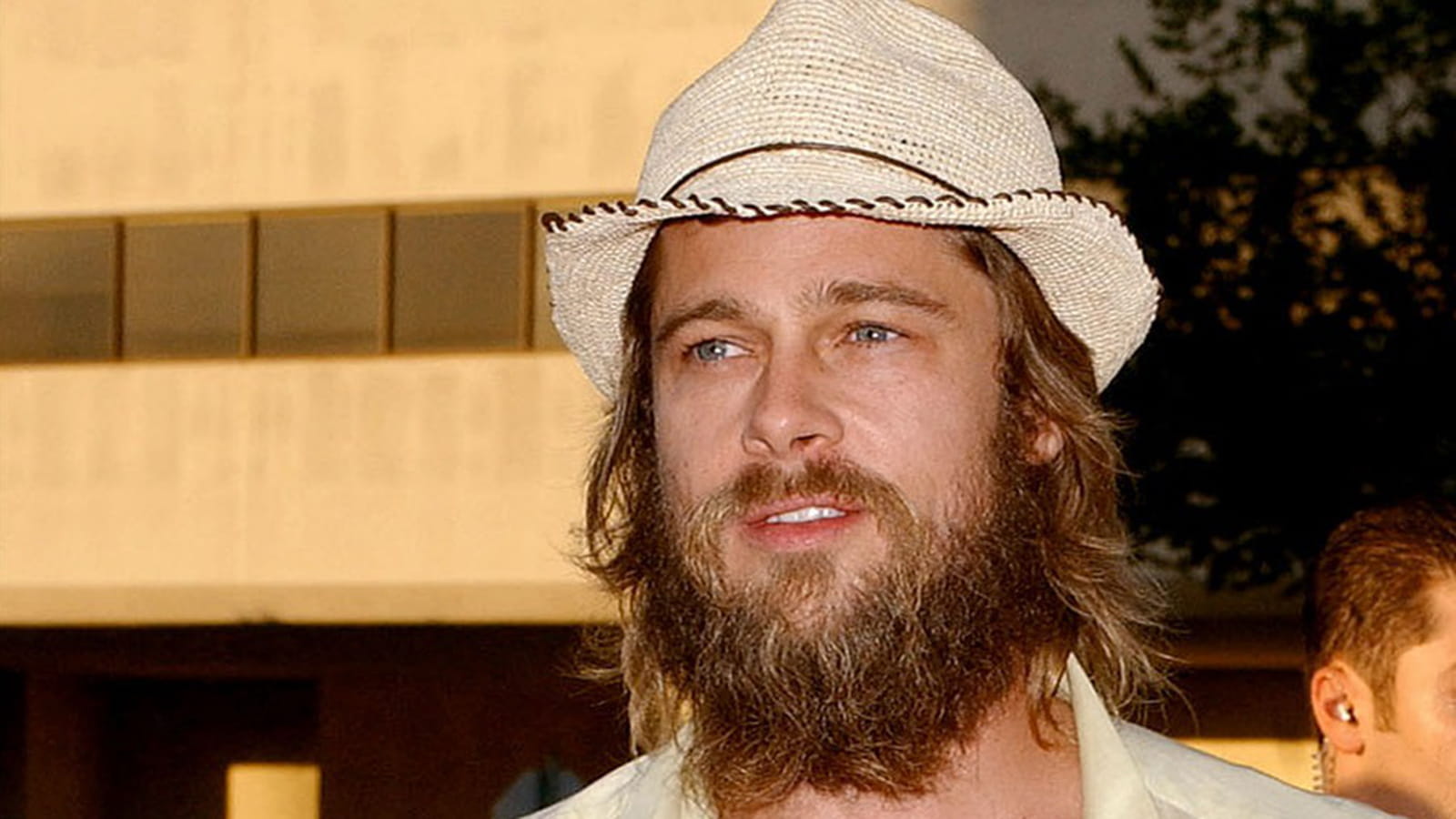 La barbe touffue