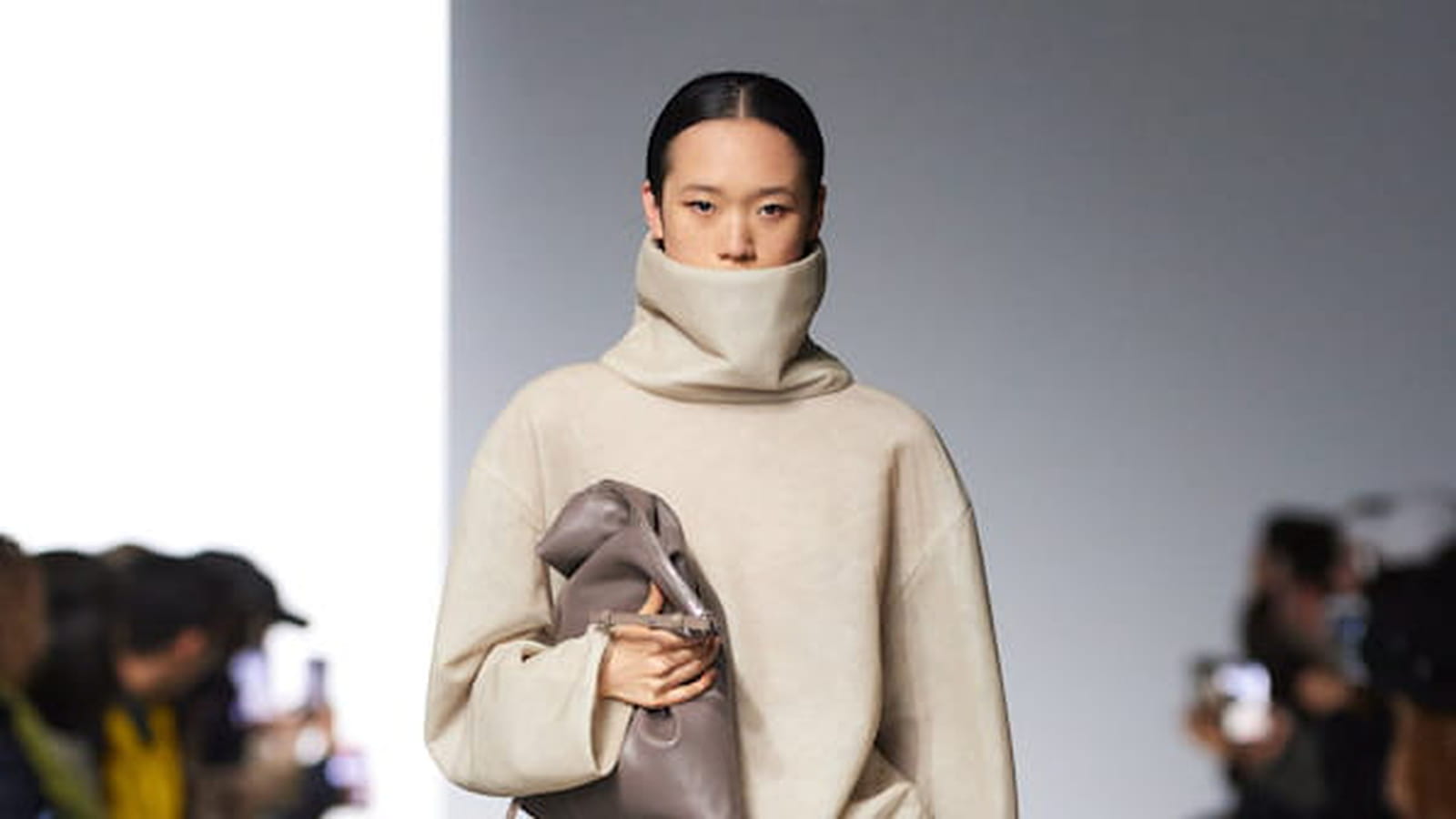 Défilé Gauchere automne-hiver 2024-2025 à Paris.