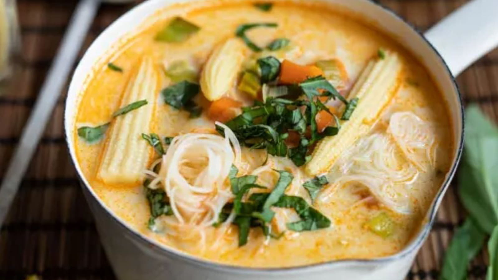 Laksa de crevettes