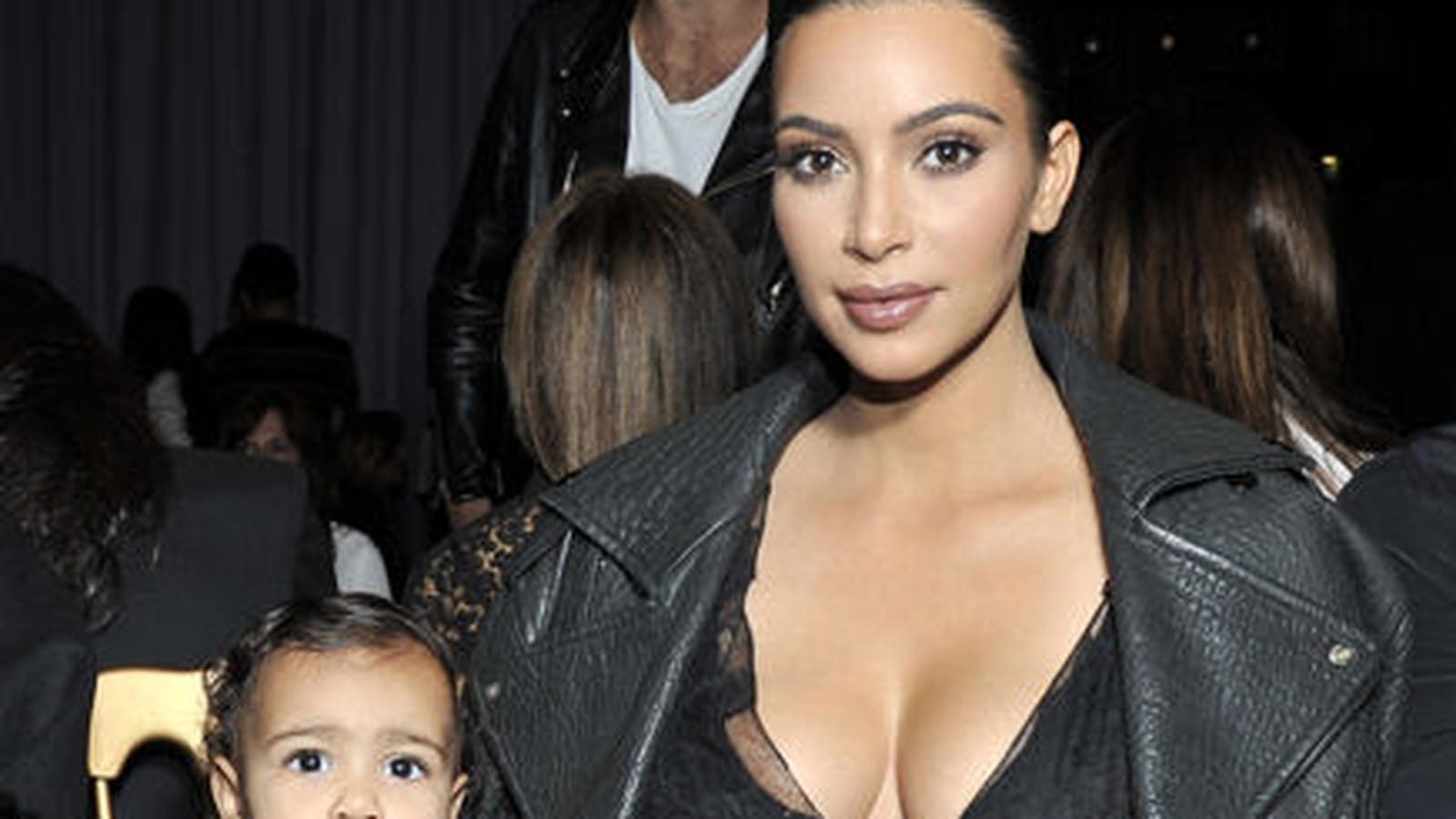 Kim Kardashian au défilé Givenchy