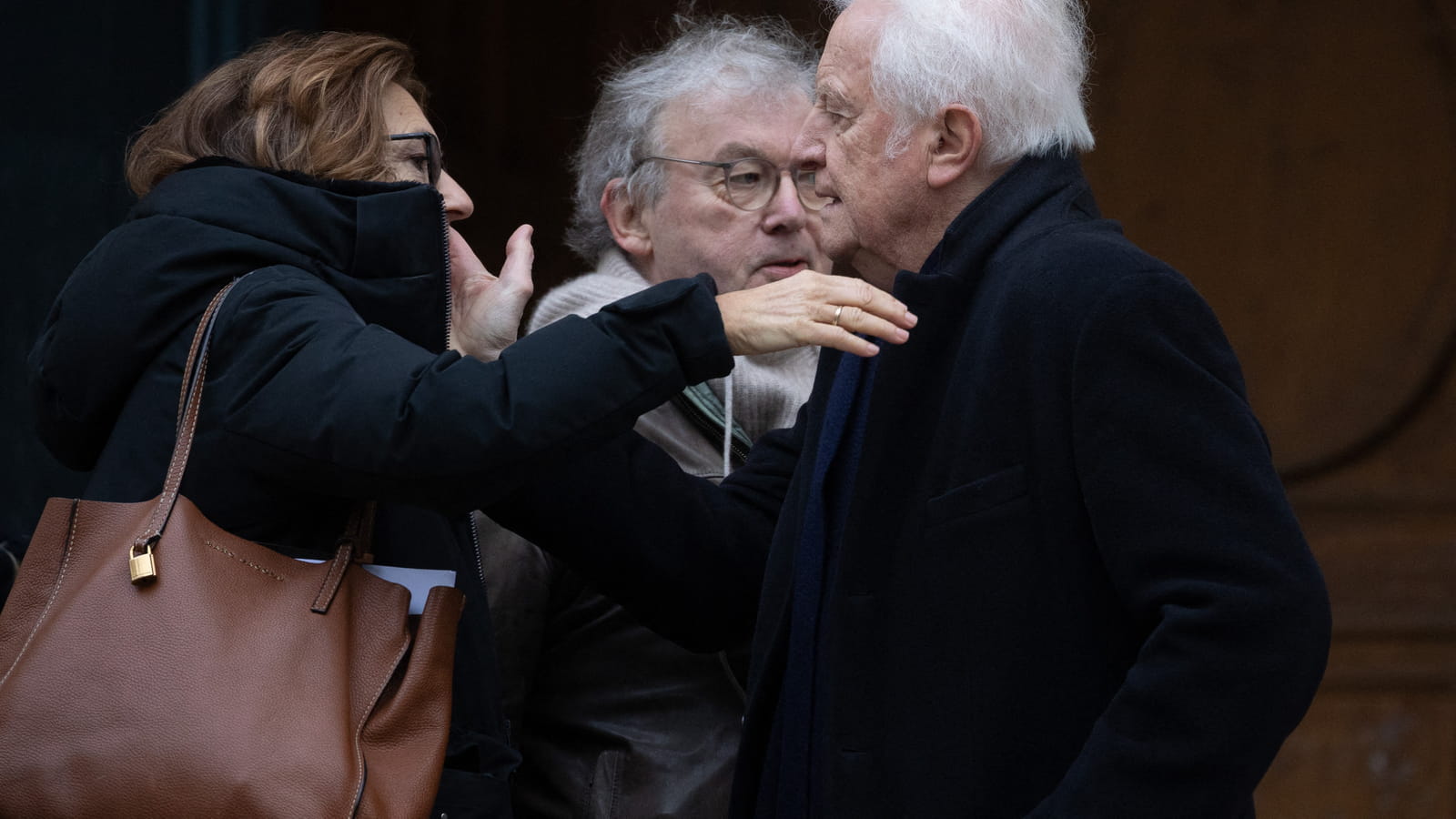 Dominique Besnehard et André Dussollier 