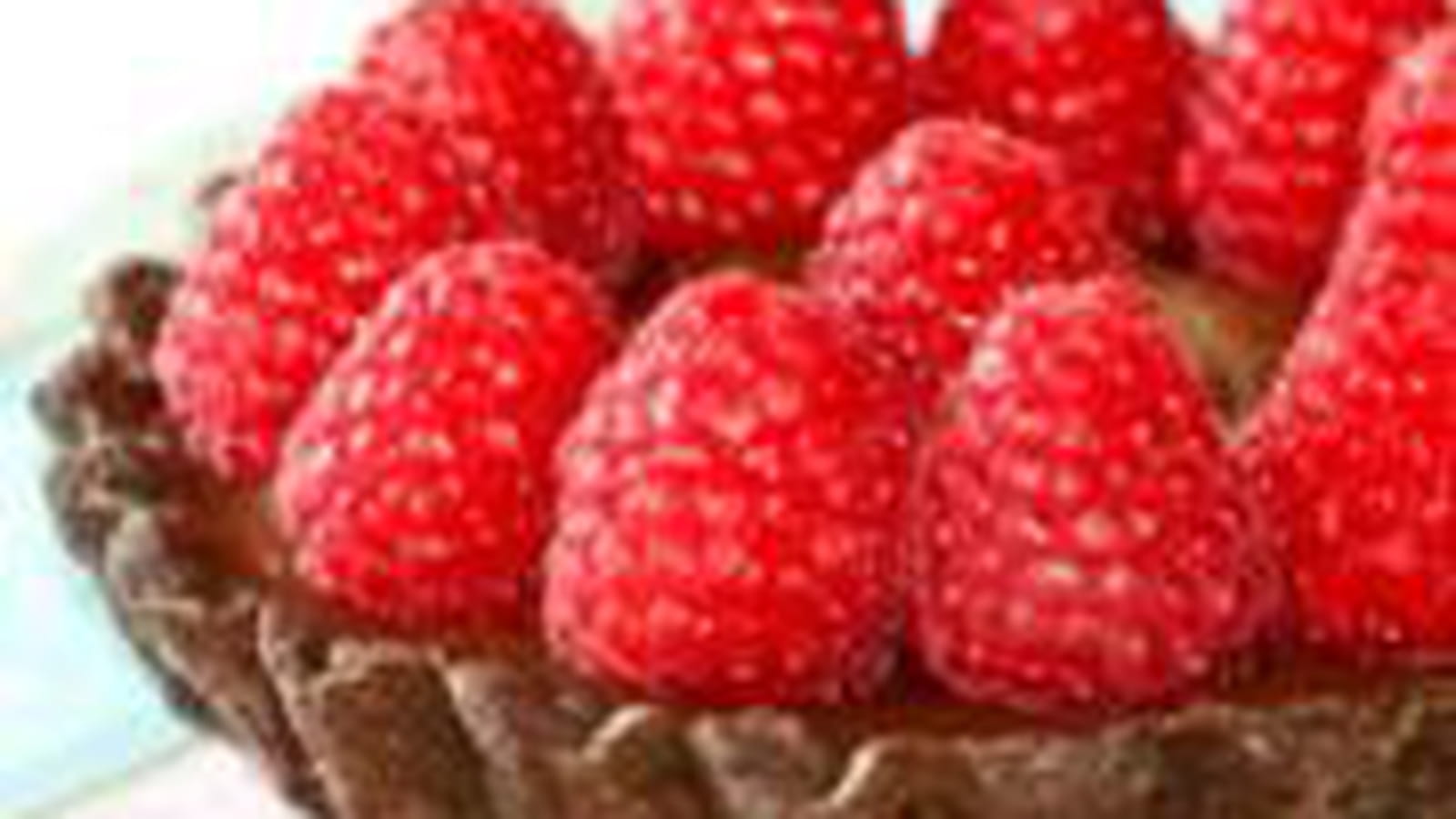 Tartelette cacao praliné framboise