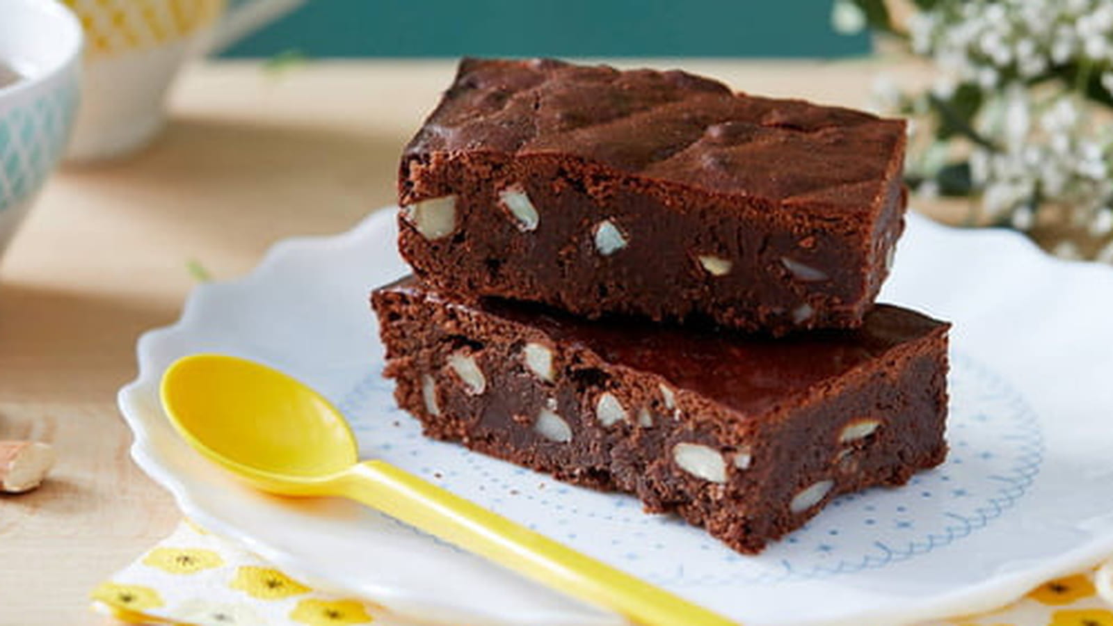 Brownie sans beurre aux amandes Jardin BiO