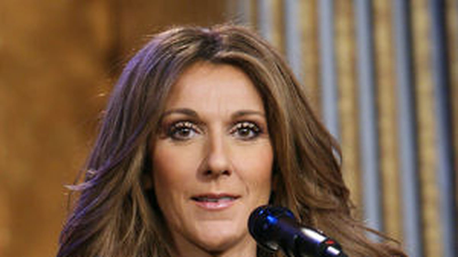 Céline Dion en brune