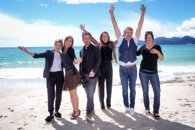 Le cast de la s&eacute;rie 'Les Myst&egrave;res de l'Amour' &agrave; Cannes