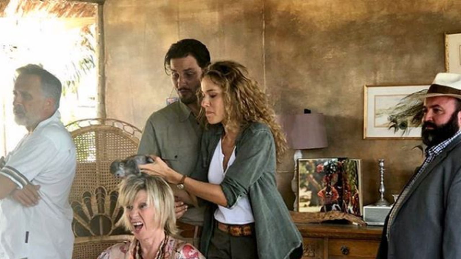 Fred Etherlinck, Chantal Ladesou, Marc Ruchmann, Elodie Fontan et Christophe Canard
