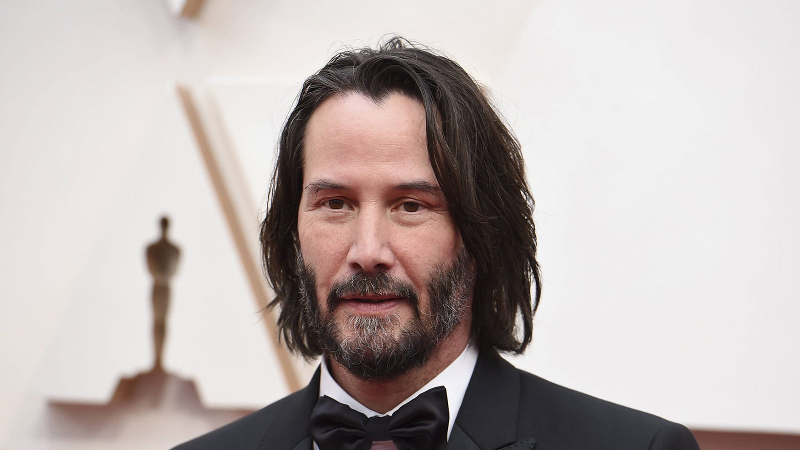 Keanu Reeves, cheveux longs