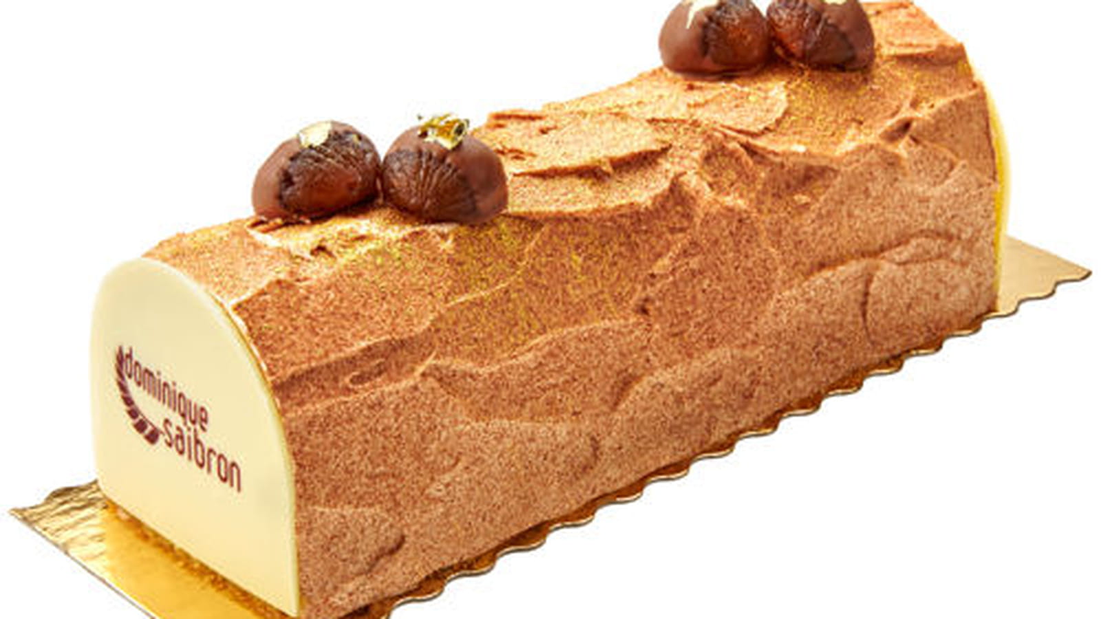 Bûche Marron extrême de Dominique Saibron