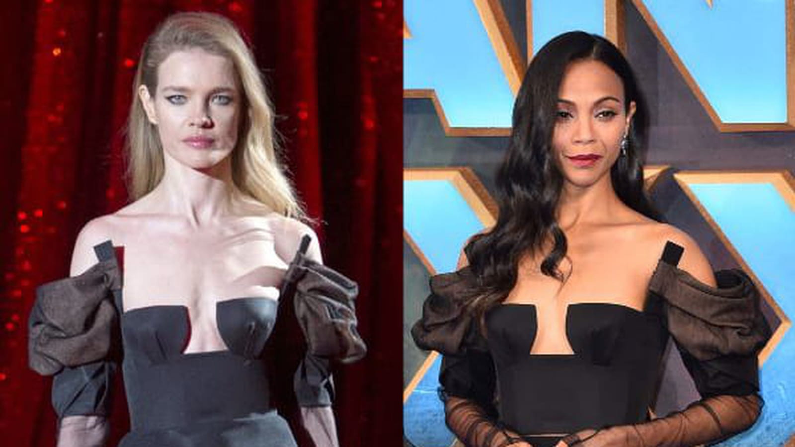 Défilé Ulyana Sergeenko vs Zoe Saldana