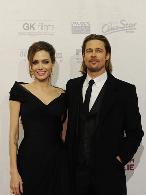 A la première du film "Au pays du sang et du miel", à Sarajevo