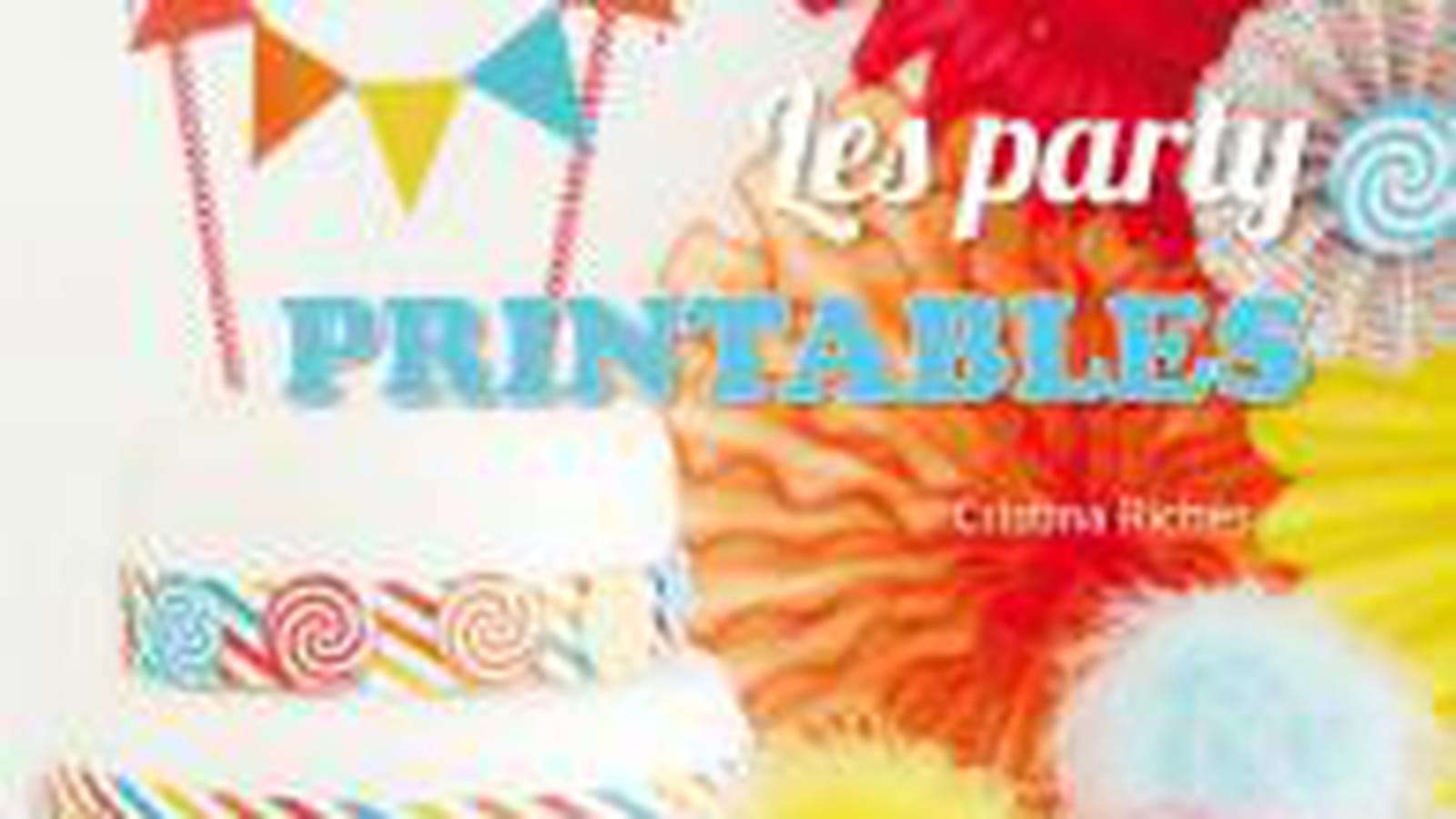 Livre "Les party printables"