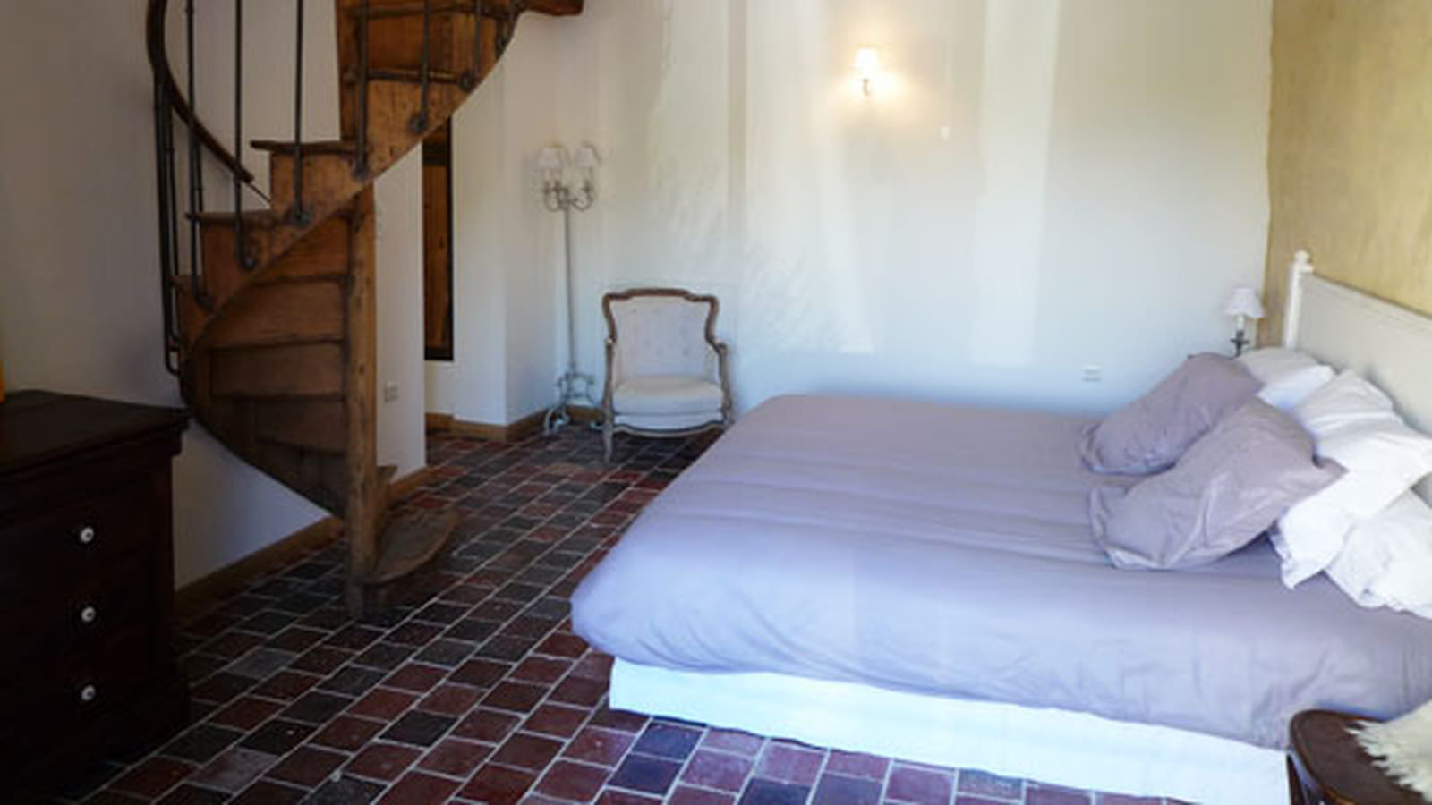 Grange transformée en chambre