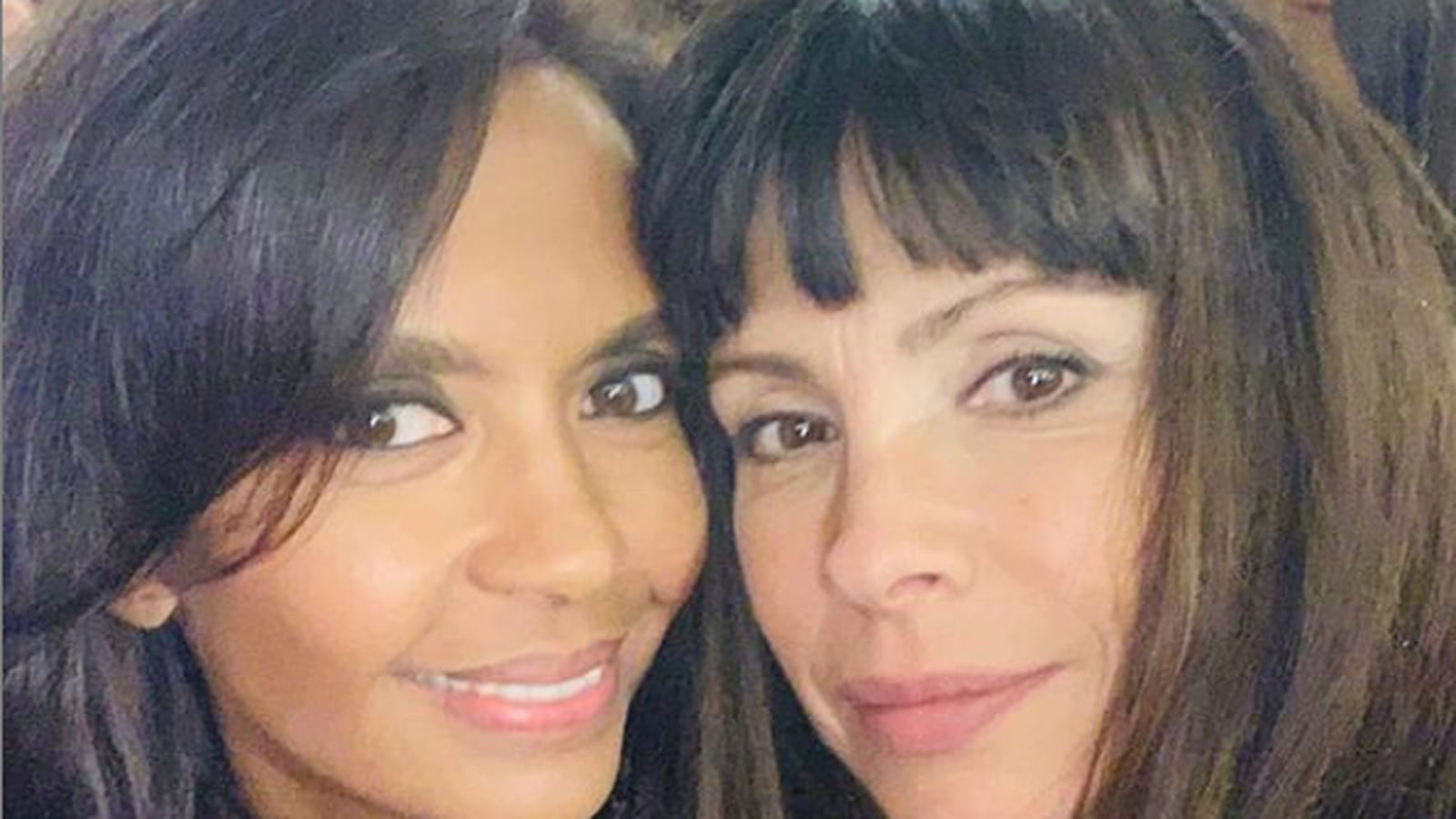 Karine Le Marchand et Mathilda May