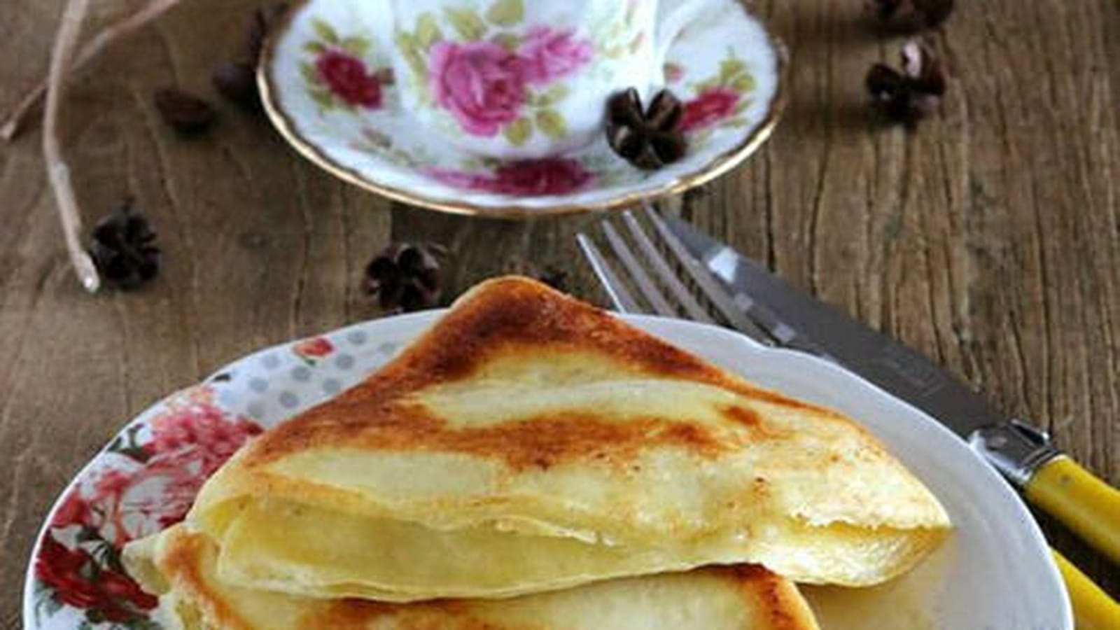 Crêpes à la russe