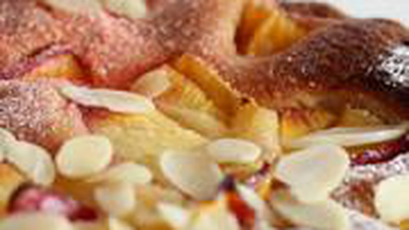 Tarte amandine à la nectarine