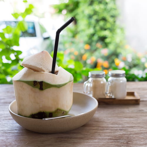 Punch coco au miel et à la vanille