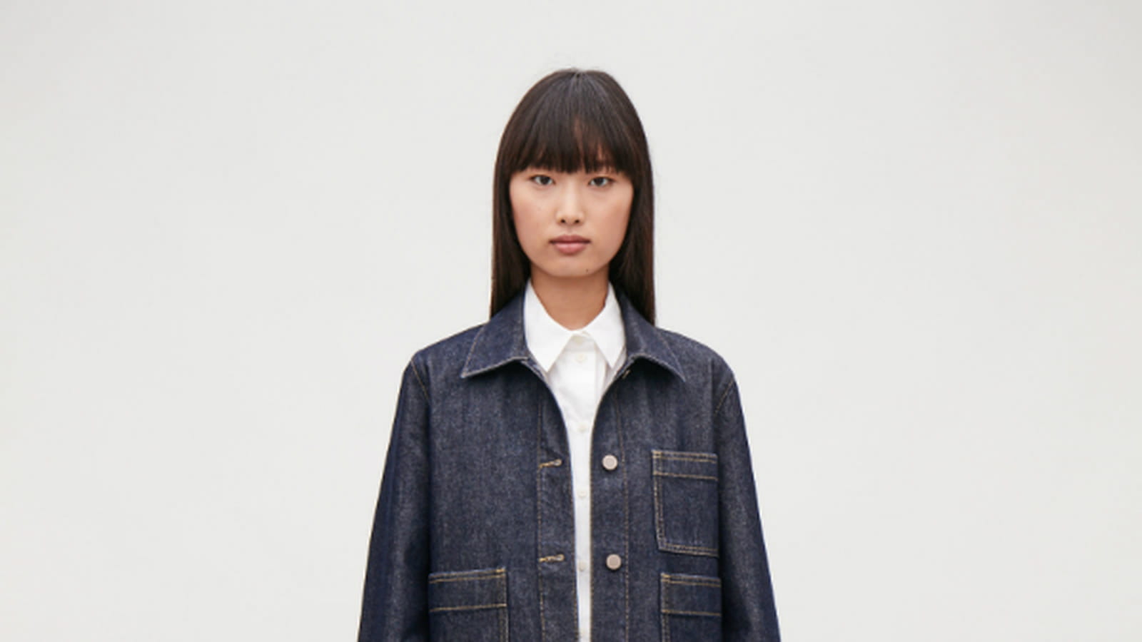 Jean large Cos 
