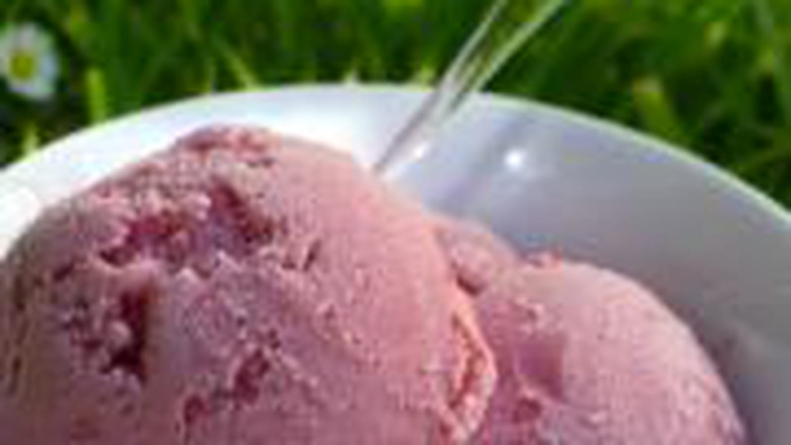 Glace yaourt-fraises