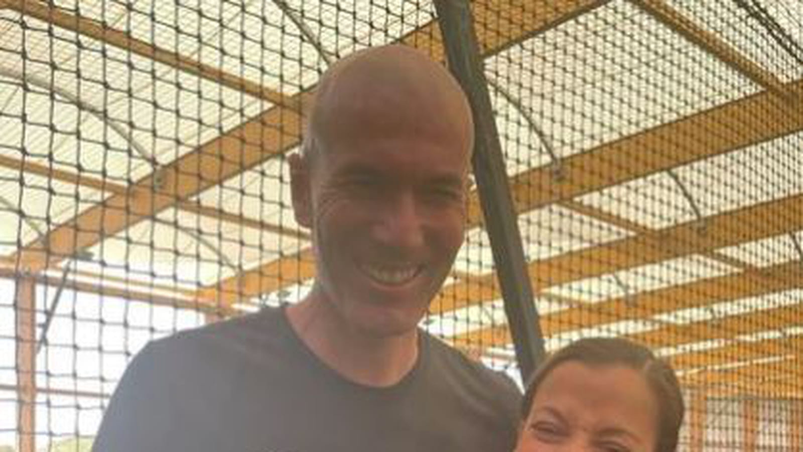 Zidane et Camille Lellouche