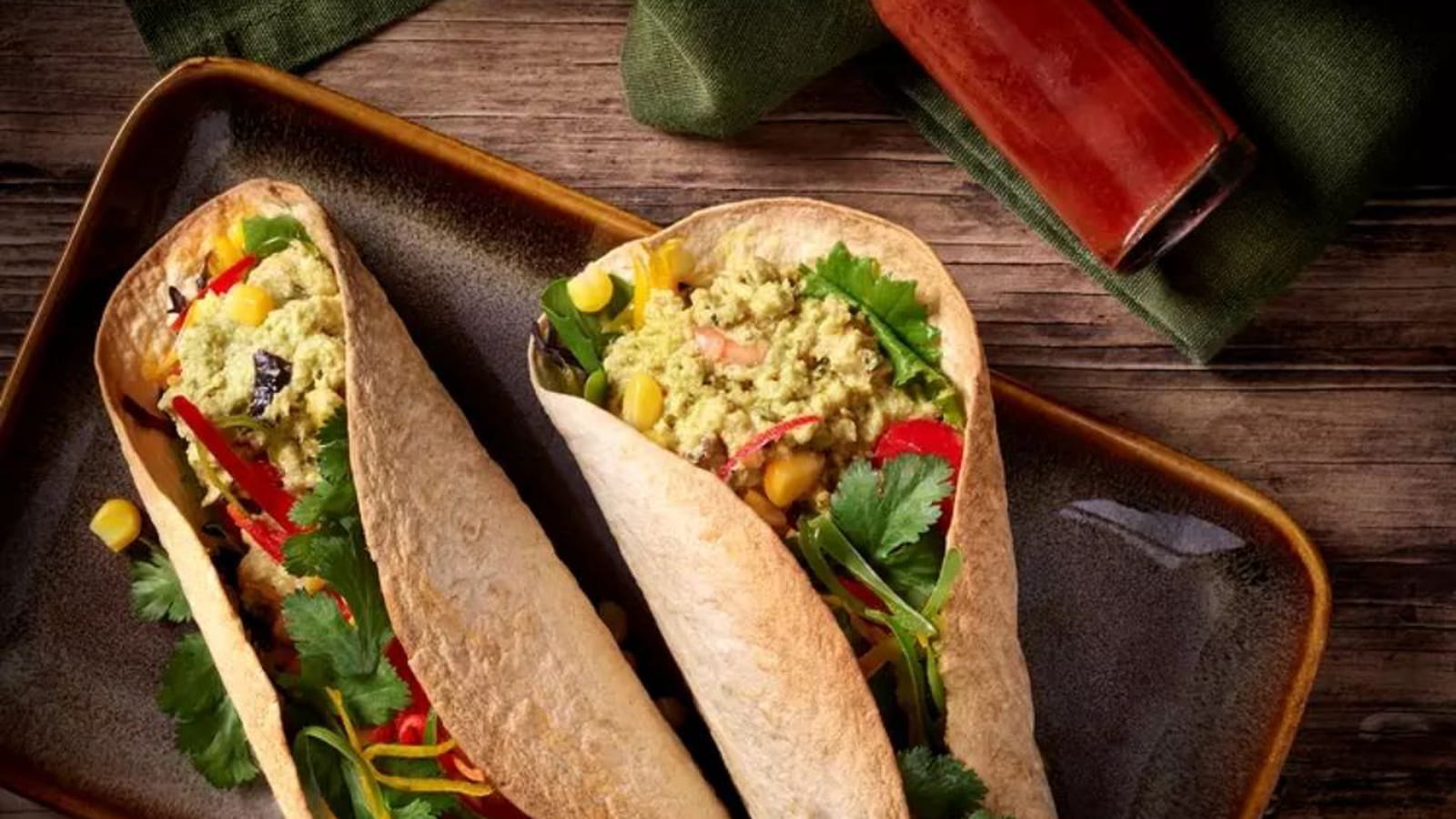 Tacos croustillants revisités tartinables crevettes façon Thaï Cap Océan