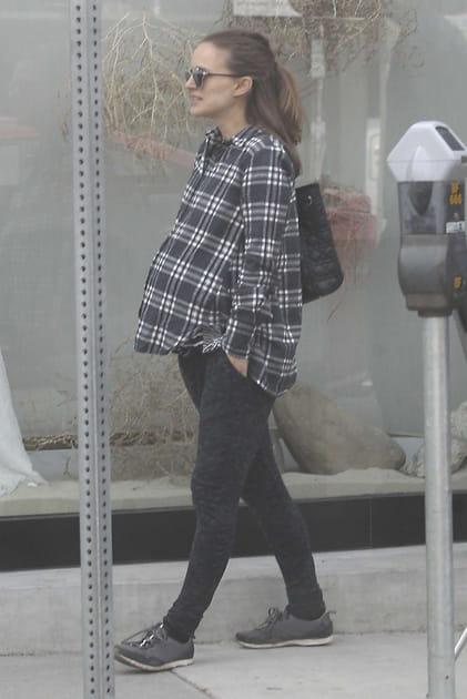 Nathalie Portman a montré son baby bump (conséquent)