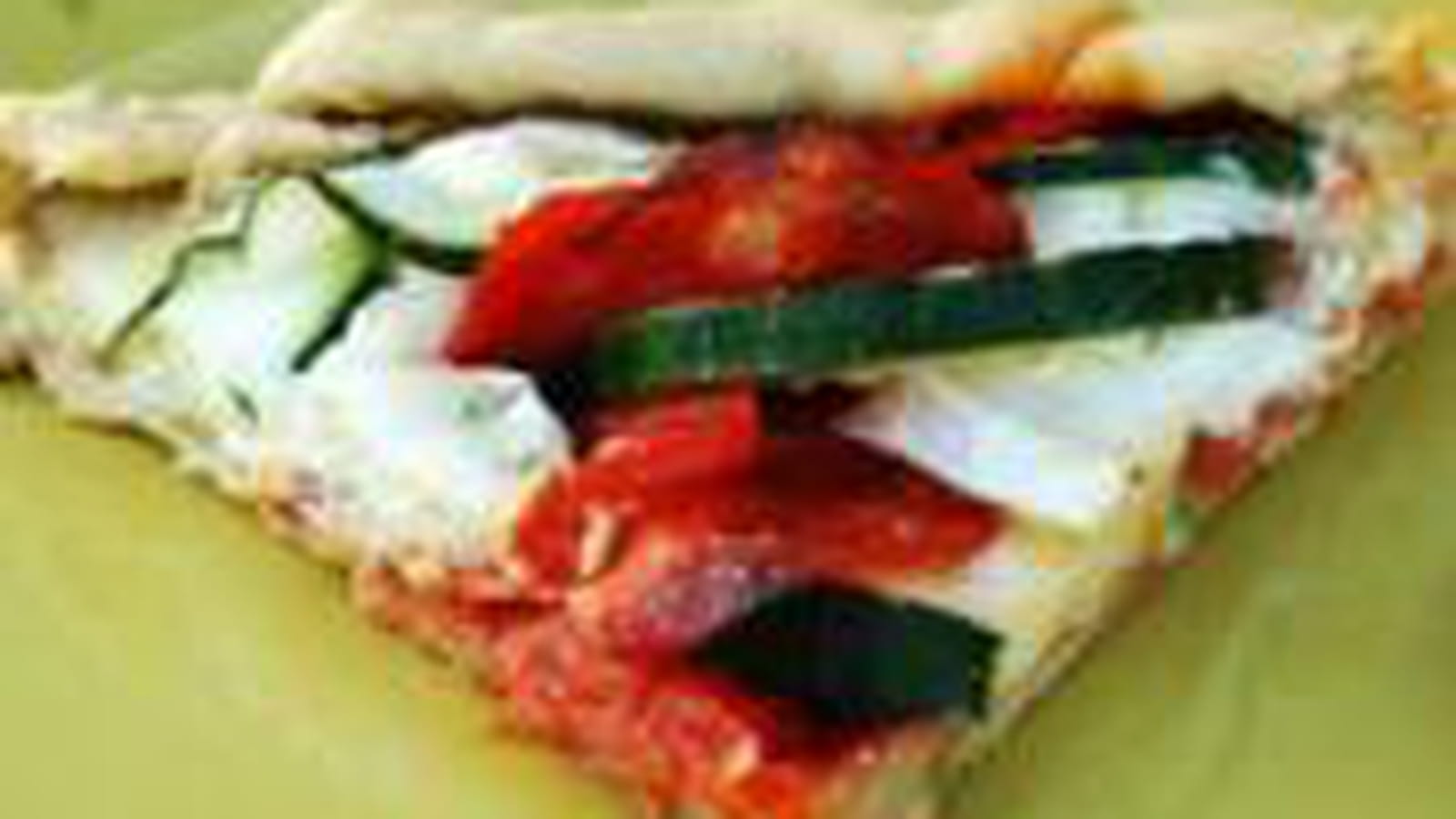 Tarte rustique tomate, courgette, chèvre & chorizo