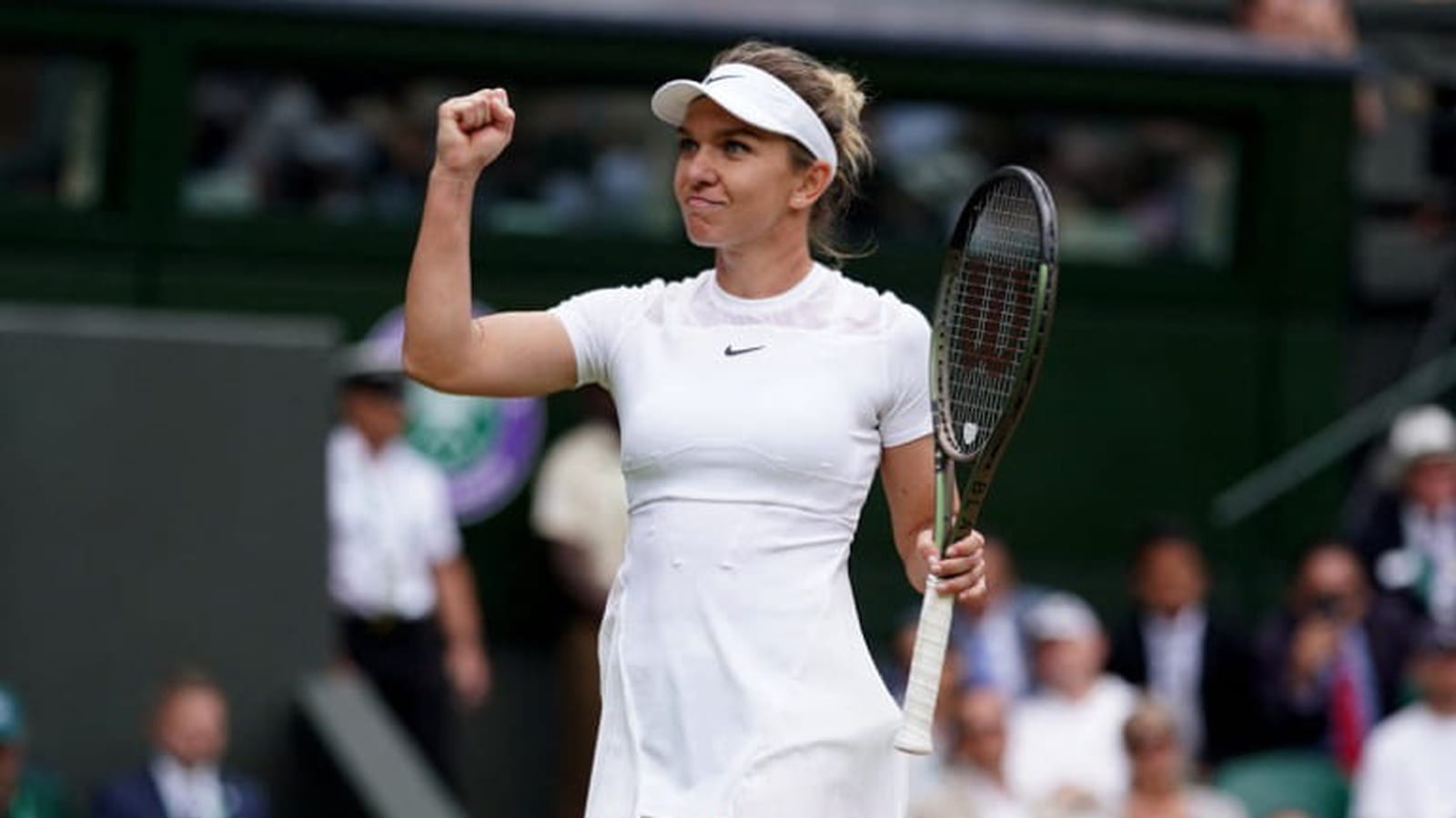 Simona Halep à Wimbledon en 2022