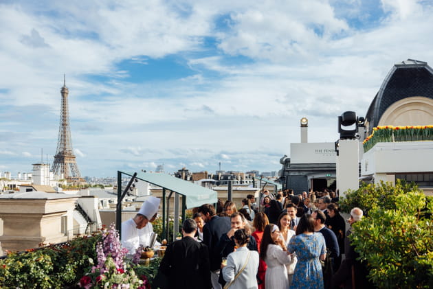 The Peninsula Paris : les infos sur le Rooftop "L'Heure Dorée"