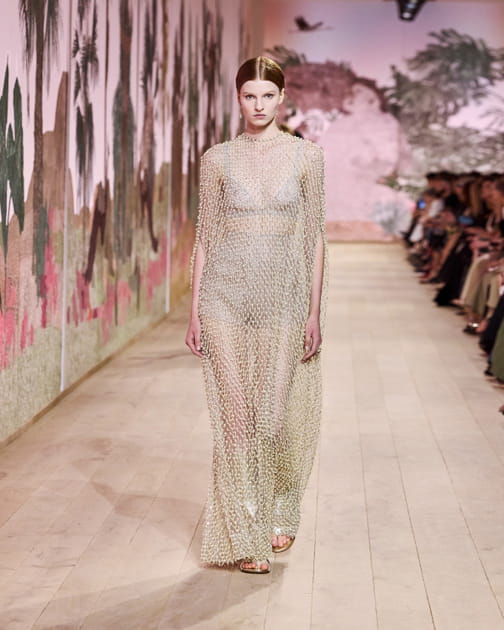 Look 62&nbsp;du d&eacute;fil&eacute; Dior haute couture automne-hiver 2023-2024
