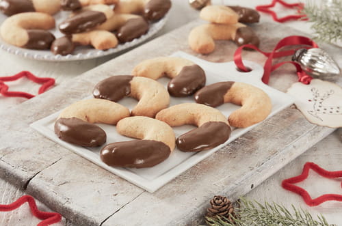 Croissants biscuités à la vanille et au Nutella®