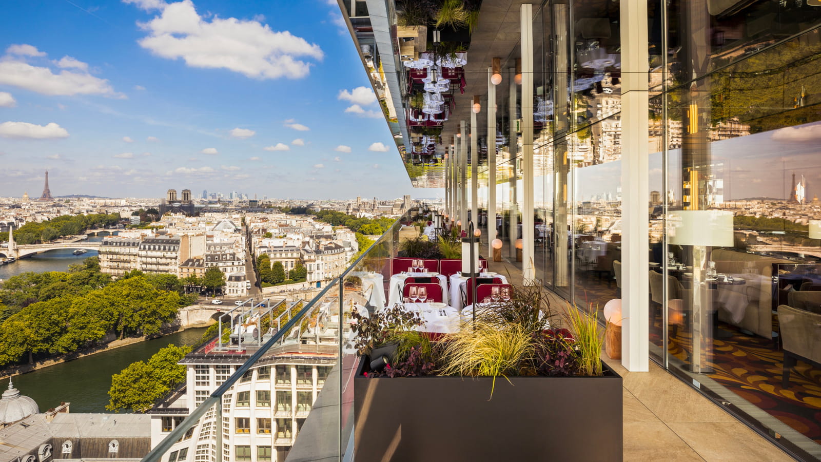 Le restaurant Bonnie pour voir le feu d'artifice du 14 juillet à Paris