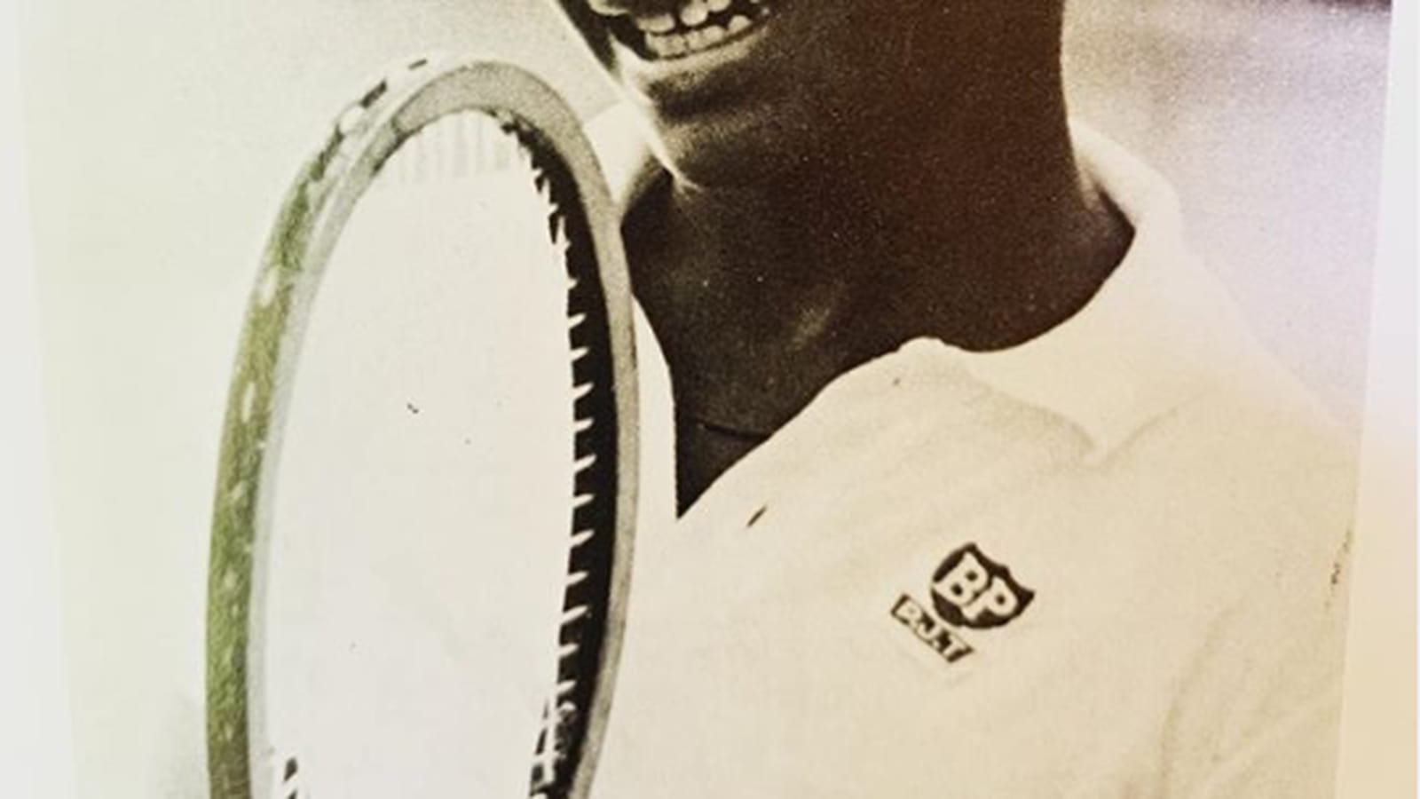 Yannick Noah en 1973 à Yaoundé (Cameroun)