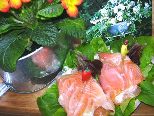 Pannequets de saumon