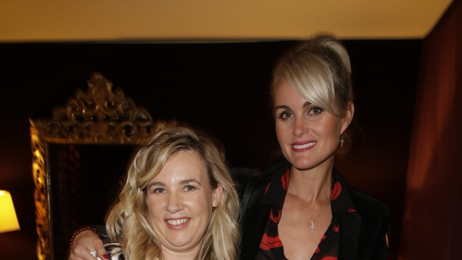 Hélène Darroze et Laeticia Hallyday 