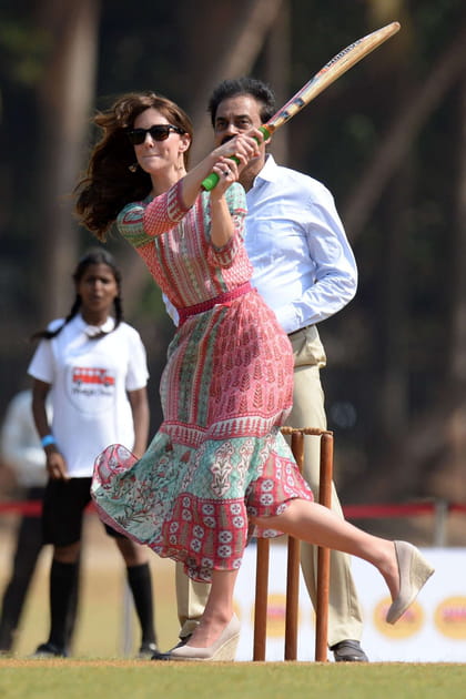 Kate, reine du cricket