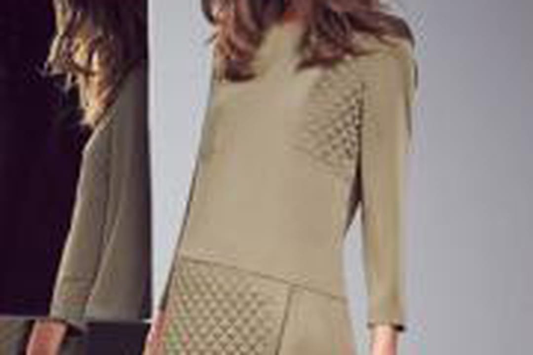 Une robe matelassée pour une tenue sport chic