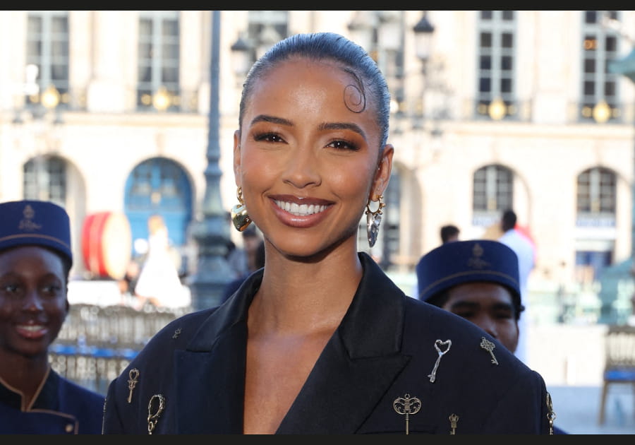 Le maquillage nude de Flora Coquerel