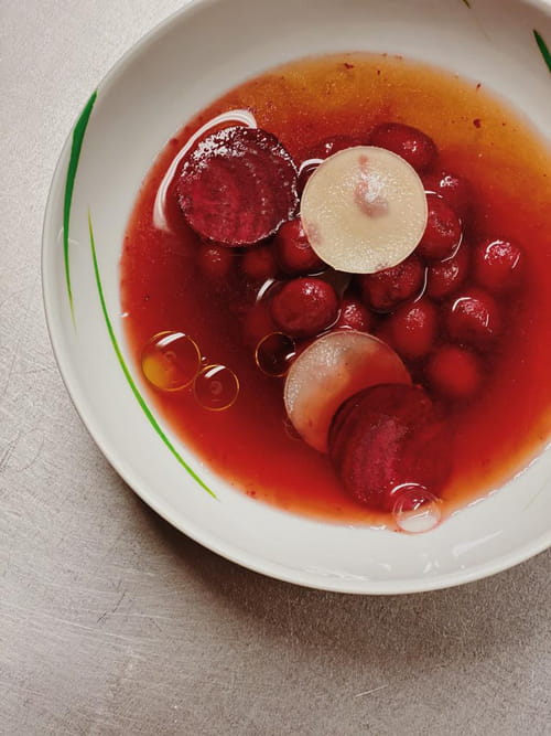Gnocchis de pomme de terres et betteraves