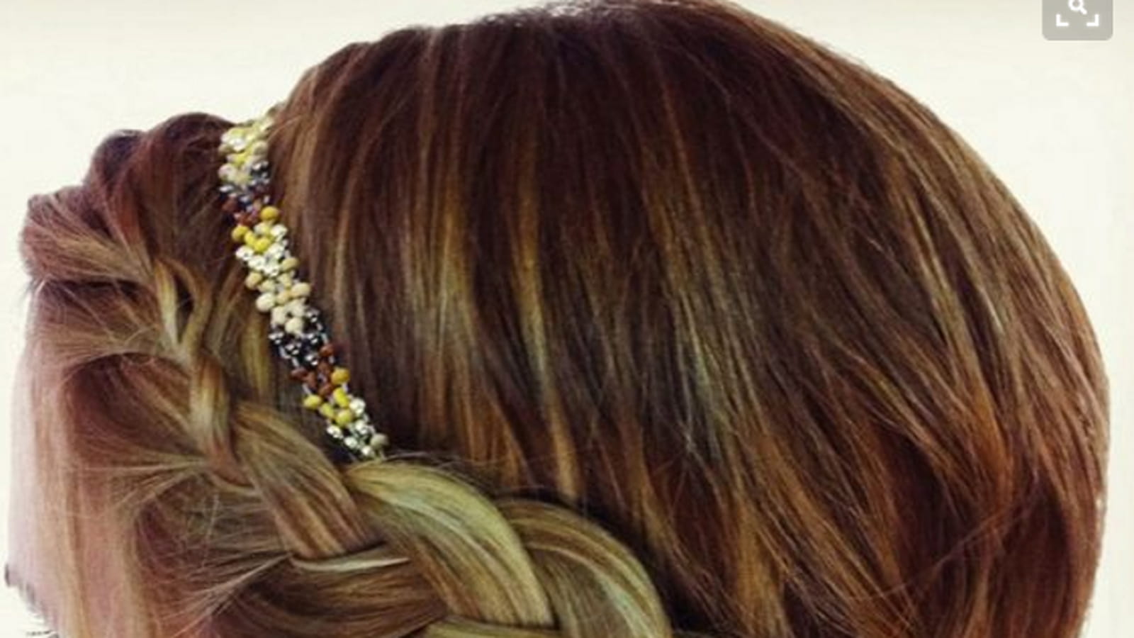 Chignon avec headband