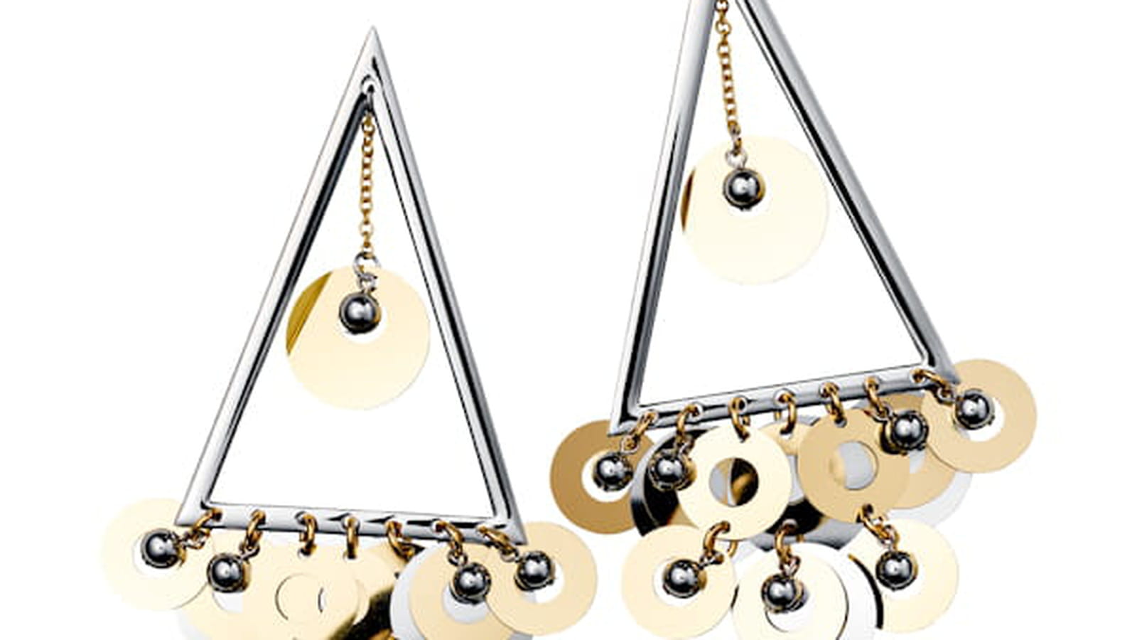 Boucles d'oreilles Rabanne H&M